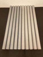 Geschenkpapier silber Glitter, 10 Rollen a je 300 x 70 cm