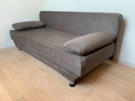 Ausziehsofa mit Bettfunktion, Schlafsofa, Bettsofa