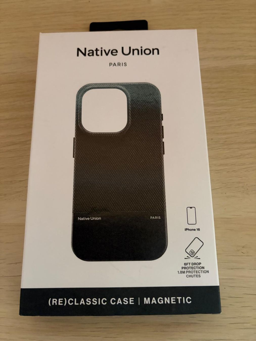 Apple Cover & Protezioni schermo: Coque magnétique - Native Union pour iPhone 16 – Nuovo e nell'imballaggio originale da Biel/Bienne venduto da vay_zz9w