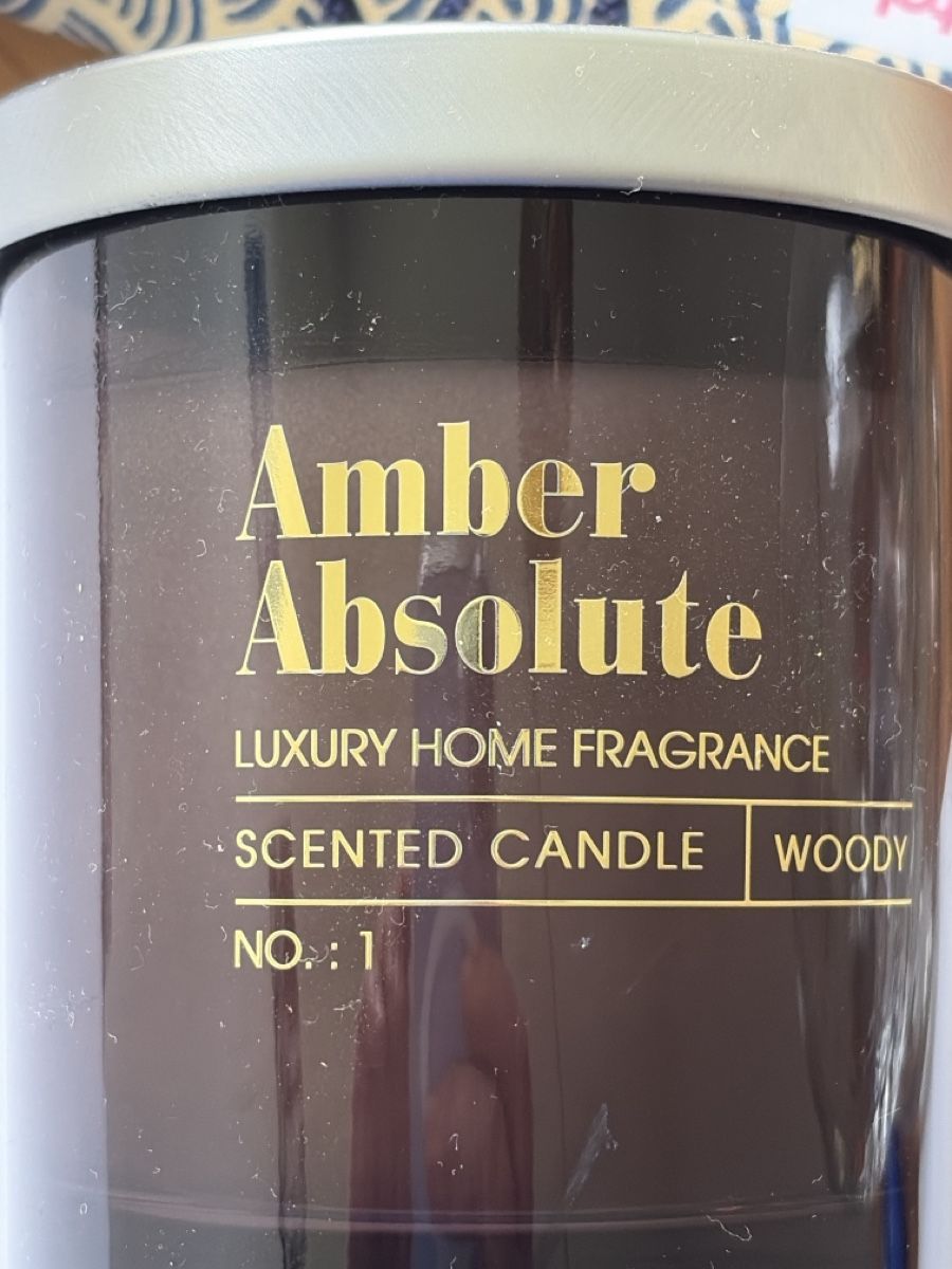 Candele: Duftkerze "Amber Absolute" - Warme Note für den Winter – Nuovo e nell'imballaggio originale da Zürich venduto da MeineBilderkiste 1