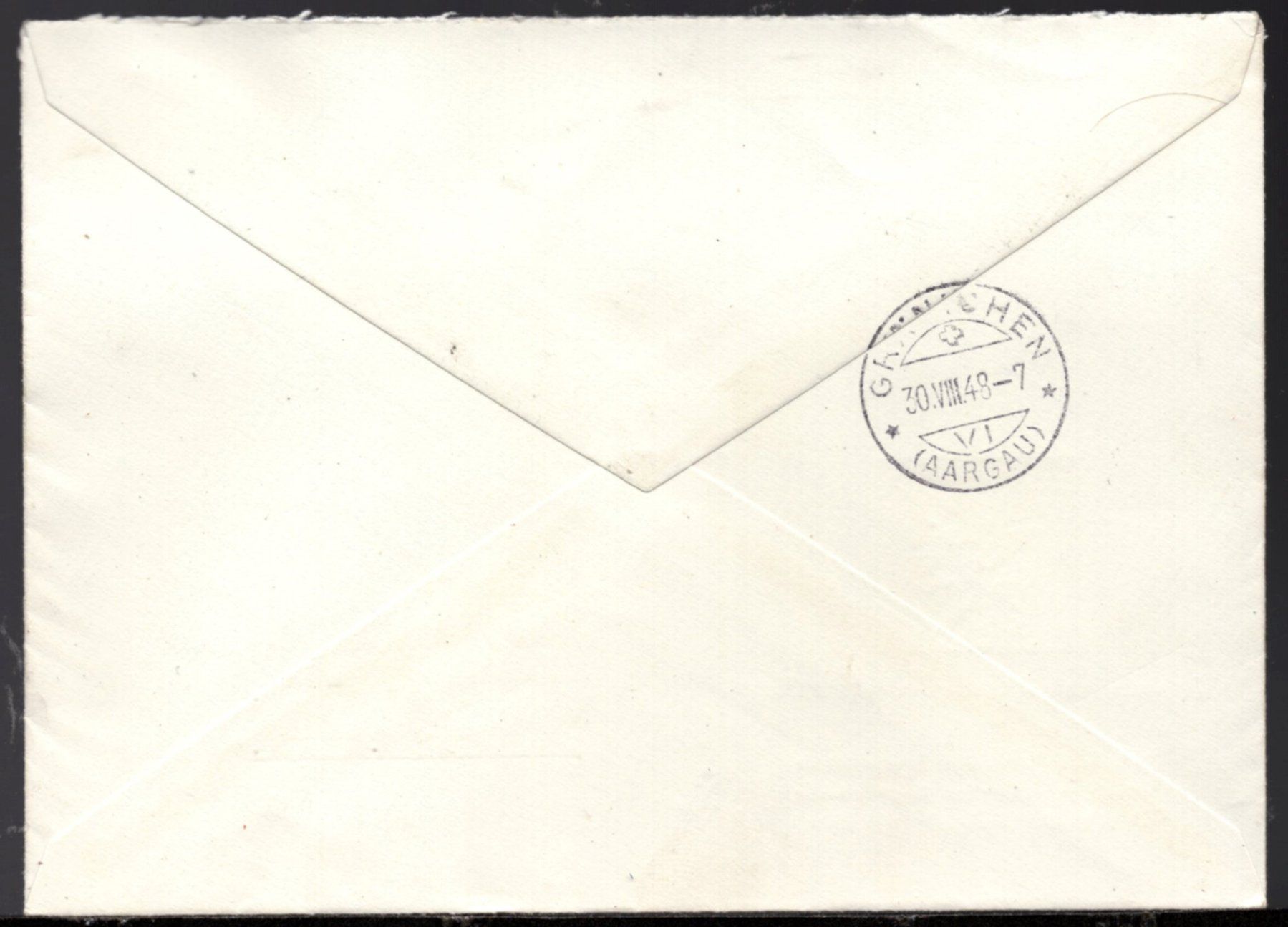 Tutti i francobolli: Basel 28.VIII.48  R -  Brief  IMABA – Usato da Aarau venduto da kufi44 2