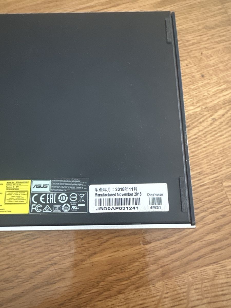 PCs: Externe DVD-Brenner ASUS Slim USB gebraucht – Gebraucht aus Niederlenz von Nici6 3