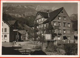GAMS Gasthaus Schäfli - Lastwagen Bierbrauerei O. Locher