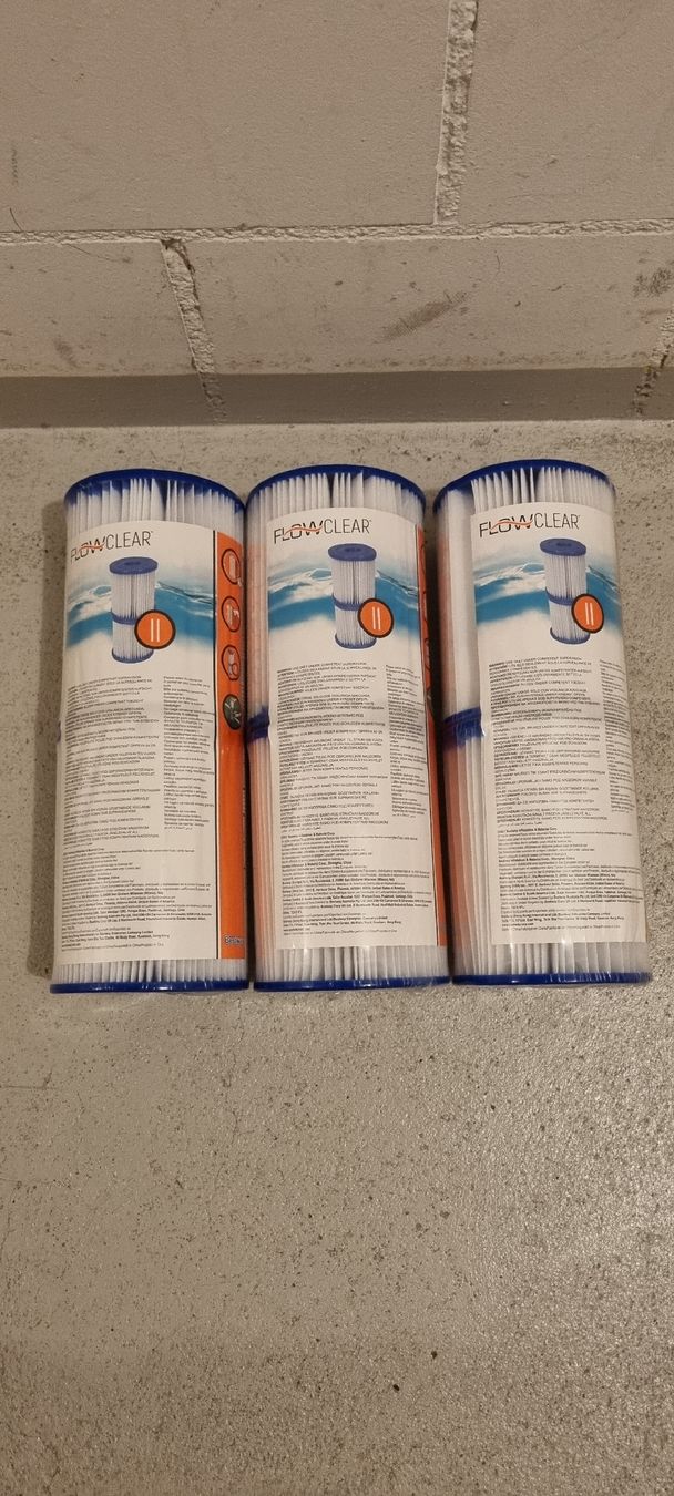 Bestway Accessori per Piscine: Poolfilter-Kartuschen Typ II, 6 Stk – Nuovo e nell'imballaggio originale da Thun venduto da Chrotli