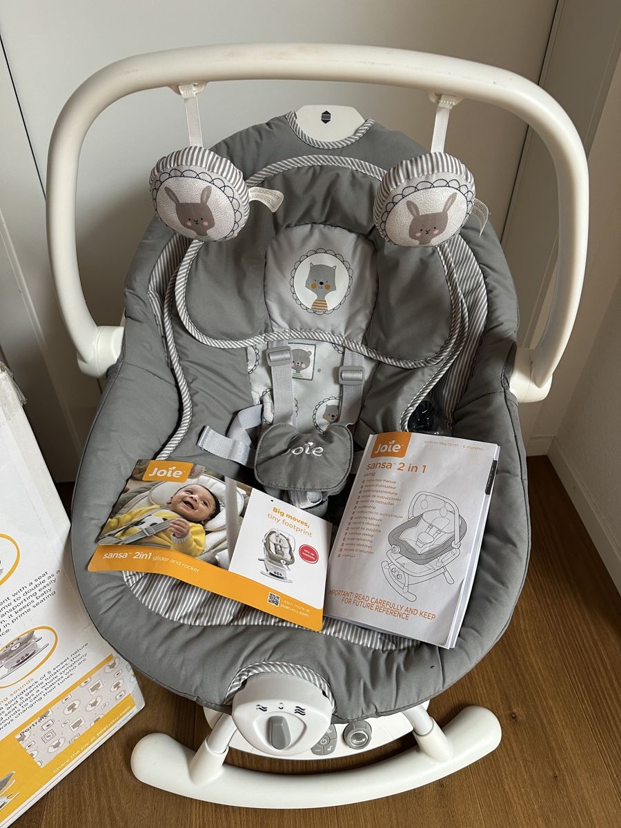 Joie Bascules & balançoires: Joie Babyschaukel Sansa 2in1 – D'occasion à Worb par Microbio 1