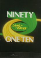 PROSPEKT  | LAND ROVER 90 & 110 CONTRY | AB 01.1984 - FR