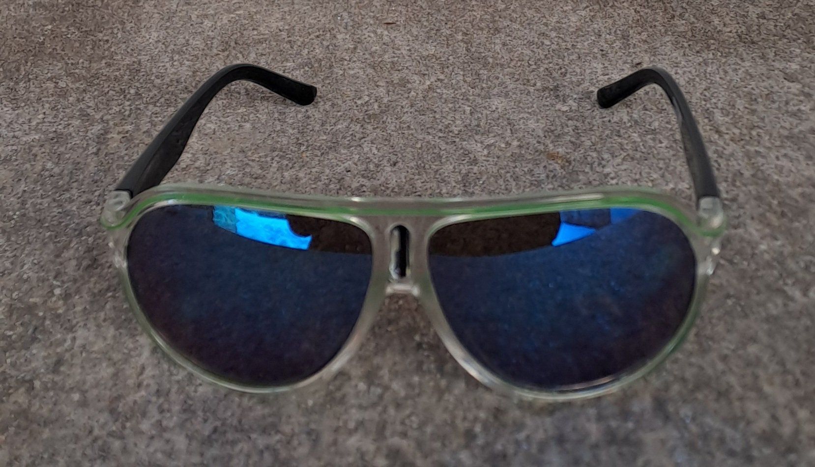 Occhiali & Lenti: Sonenbrille mit Blau spegelnden Gläser – Nuovo (secondo la descrizione) da spruga venduto da andrapush 1