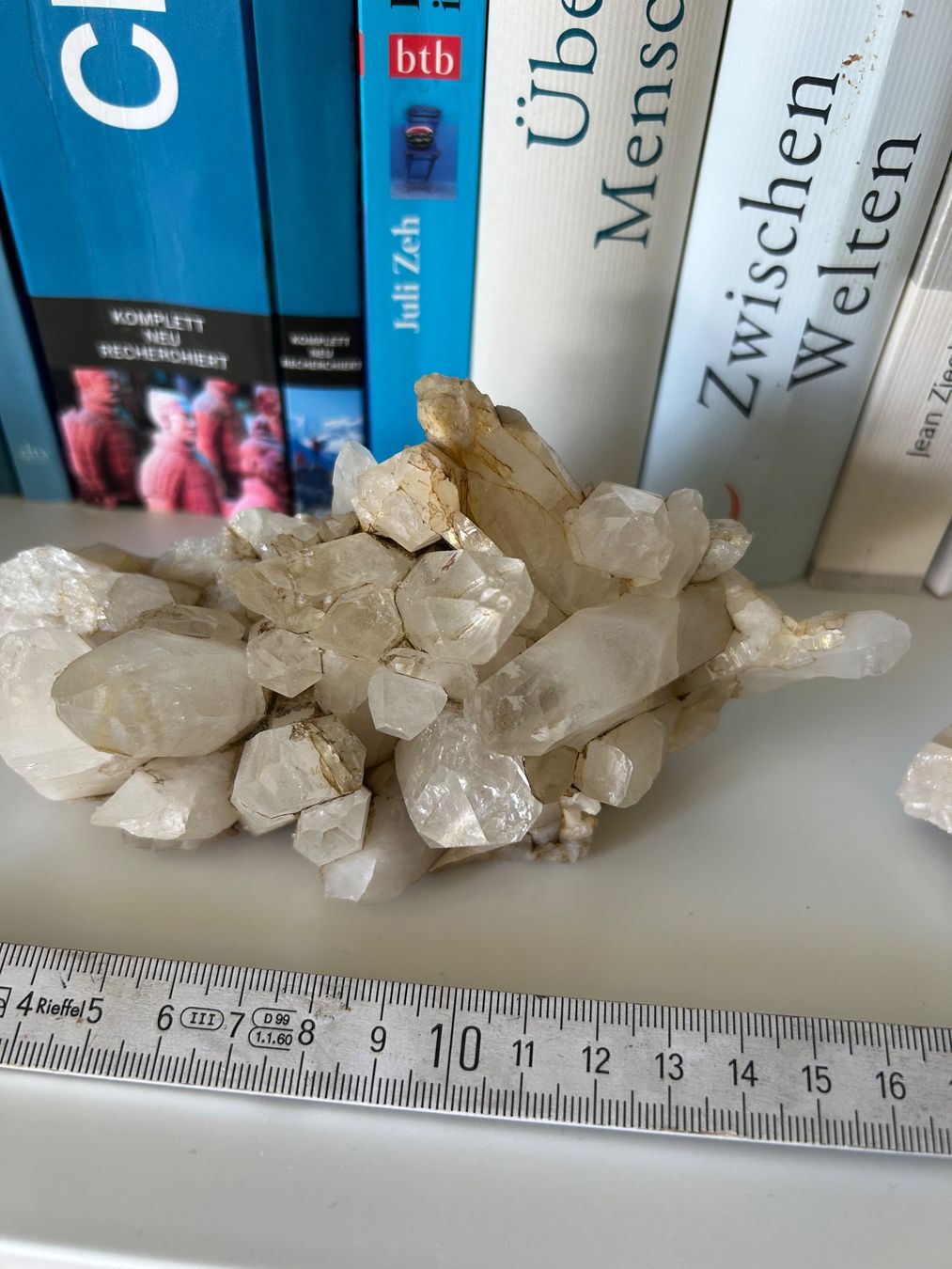 Minerali & Pietre curative: Bergkristall mit Limonit, Mathon, Schweiz – Nuovo (secondo la descrizione) da Basel venduto da Richard467 1