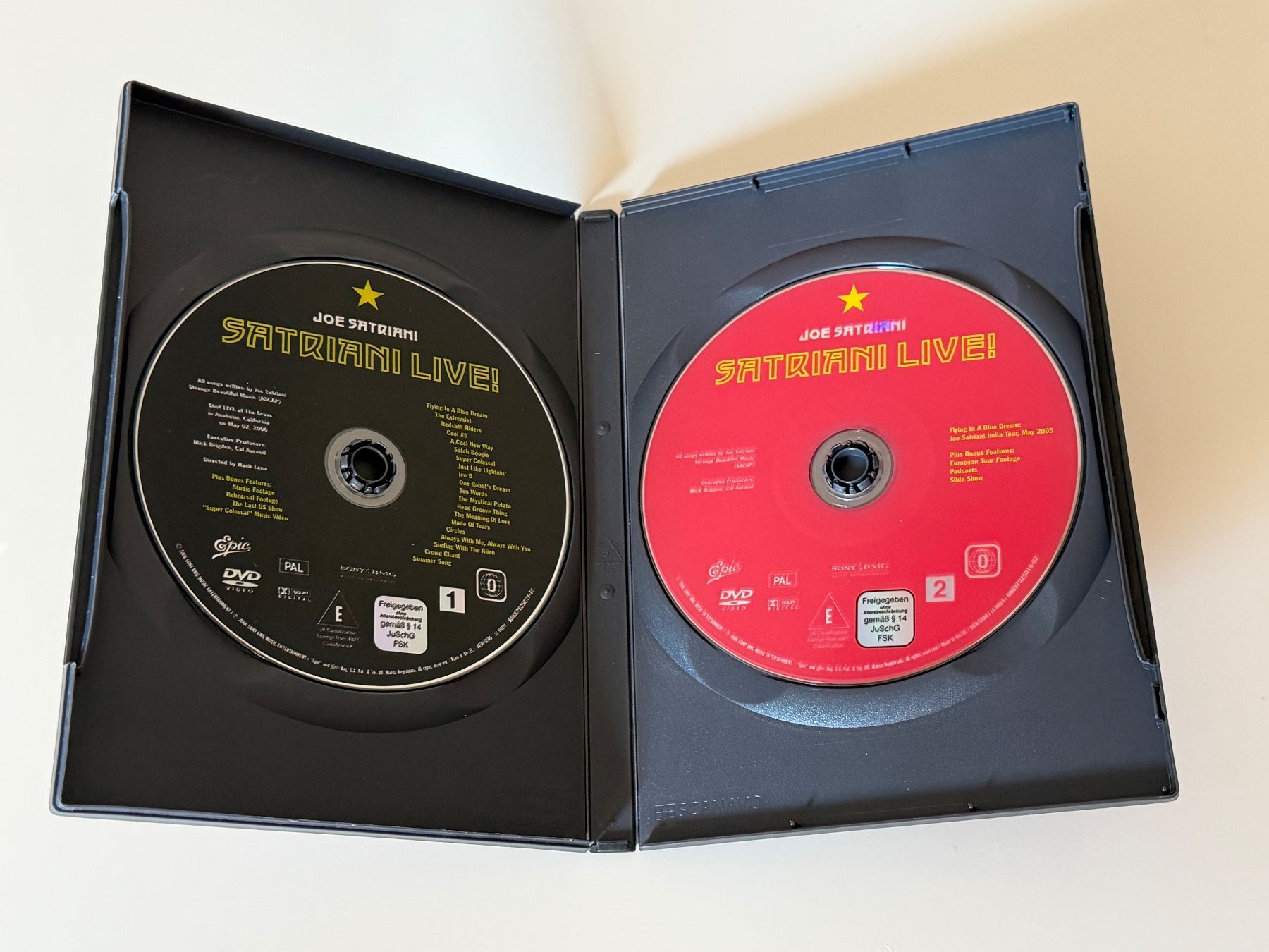Tous les DVDs: Joe Satriani Live – Neuf (Voir description) à Altstätten SG par sheamus 2