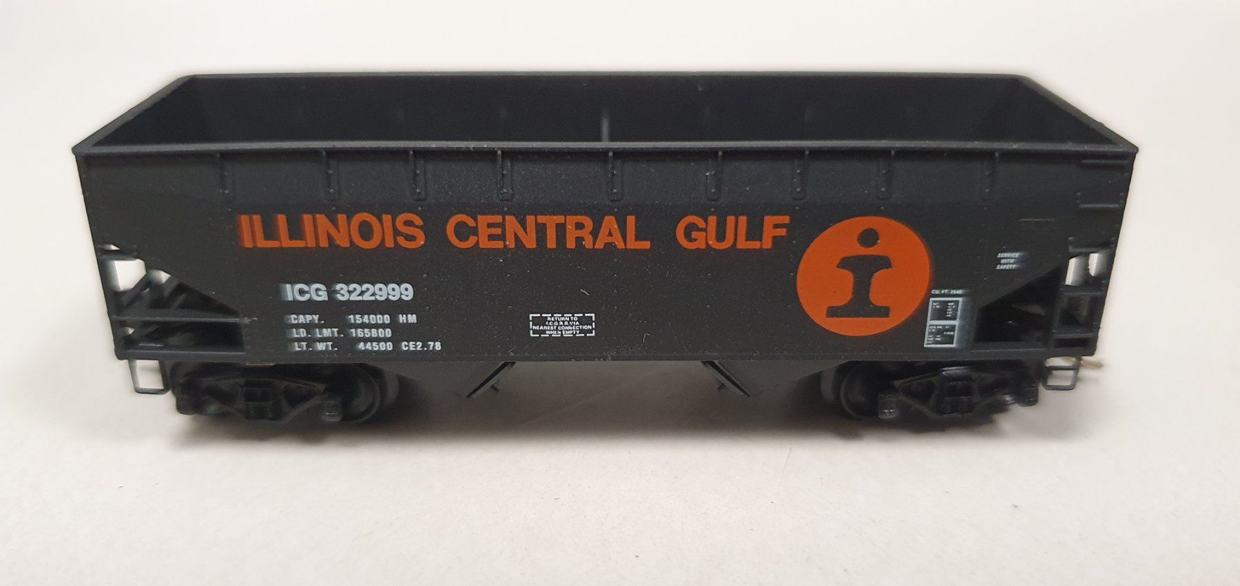Modellini di ferrovie: Micro-Trains - 55140 - ICG Open Hopper, 2-Bay, Offset Side – Nuovo (secondo la descrizione) da Birr venduto da waruco 2