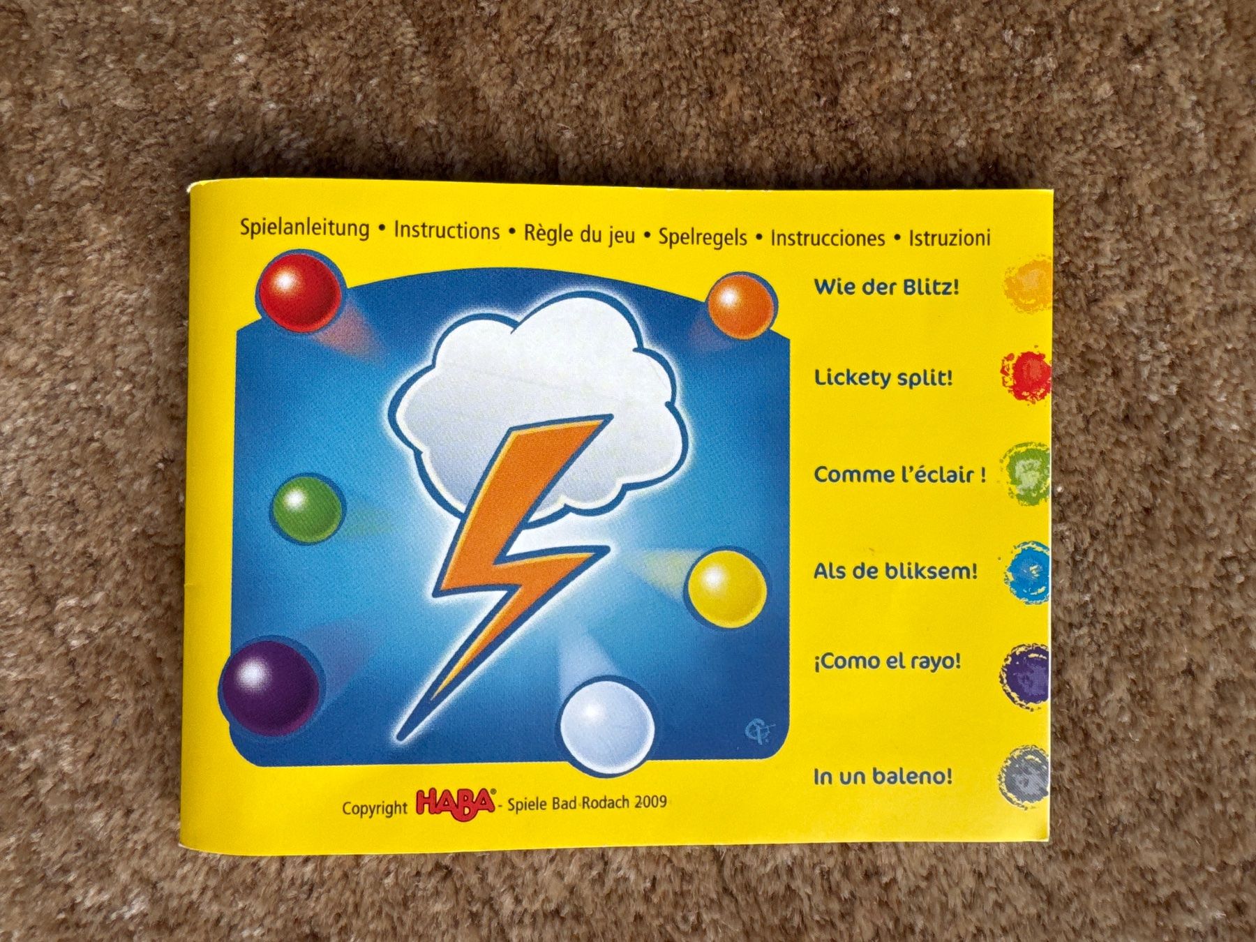 Haba Jeux: HABA - Wie der Blitz! – D'occasion à Aarau par Kilauea 3