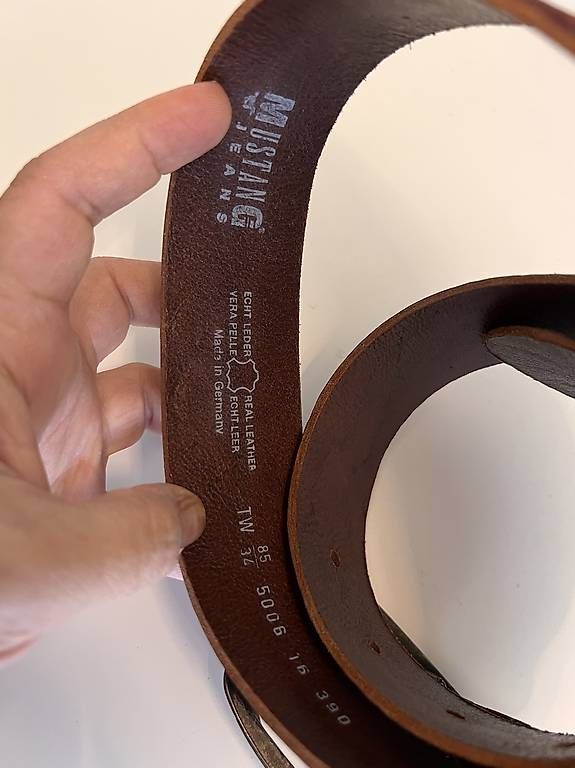 Cinture: Very nice leather belt – Usato da Dübendorf venduto da ana_6kcc 1