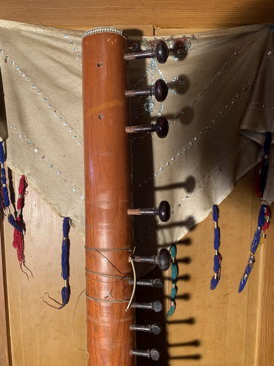 Strumenti musicali: Alte indische Sitar, defekt, – Usato da Dussnang venduto da pml253 3