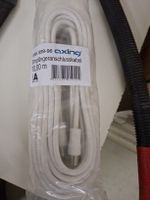 Neues Antennenkabel, Empfängerkabel - 10m Länge, weiss