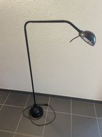 Stehlampe schwarz höhenverstellbar Leseleuchte mit Schalter