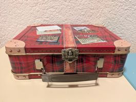 Reisekoffer Dose Sammler Vintage top Zustand Walkers Metall