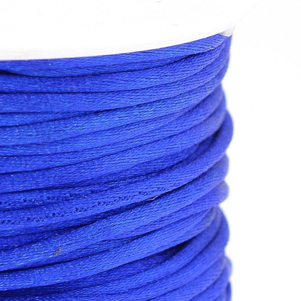 Dekobänder: Nylonband blau, 1mm / 10 Meter – Neu (gemäss Beschreibung) aus Stallikon von perlenliebe 1