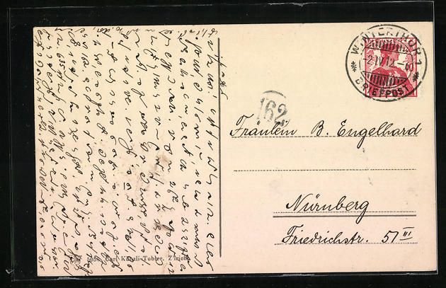 Ansichtskarten: Winterthur, Panorama vom Berg aus gesehe – Gebraucht aus Berlin von bartko-reher 1