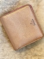 FOSSIL Leder Rosé Gold Portemonnaie