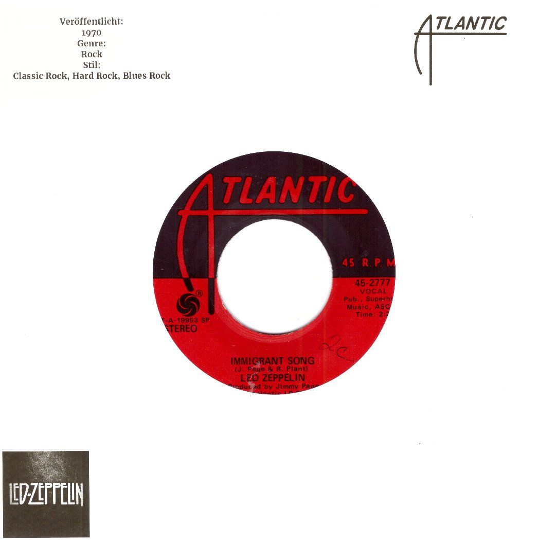 Dischi in vinile: LED ZEPPELIN – Usato da Bassersdorf venduto da house-of-vinyl