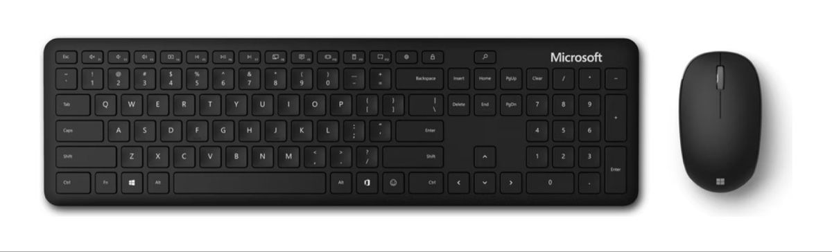 Microsoft Tastaturen: Microsoft Tastatur und Maus Set schwarz – Gebraucht aus Niederhasli von R__A