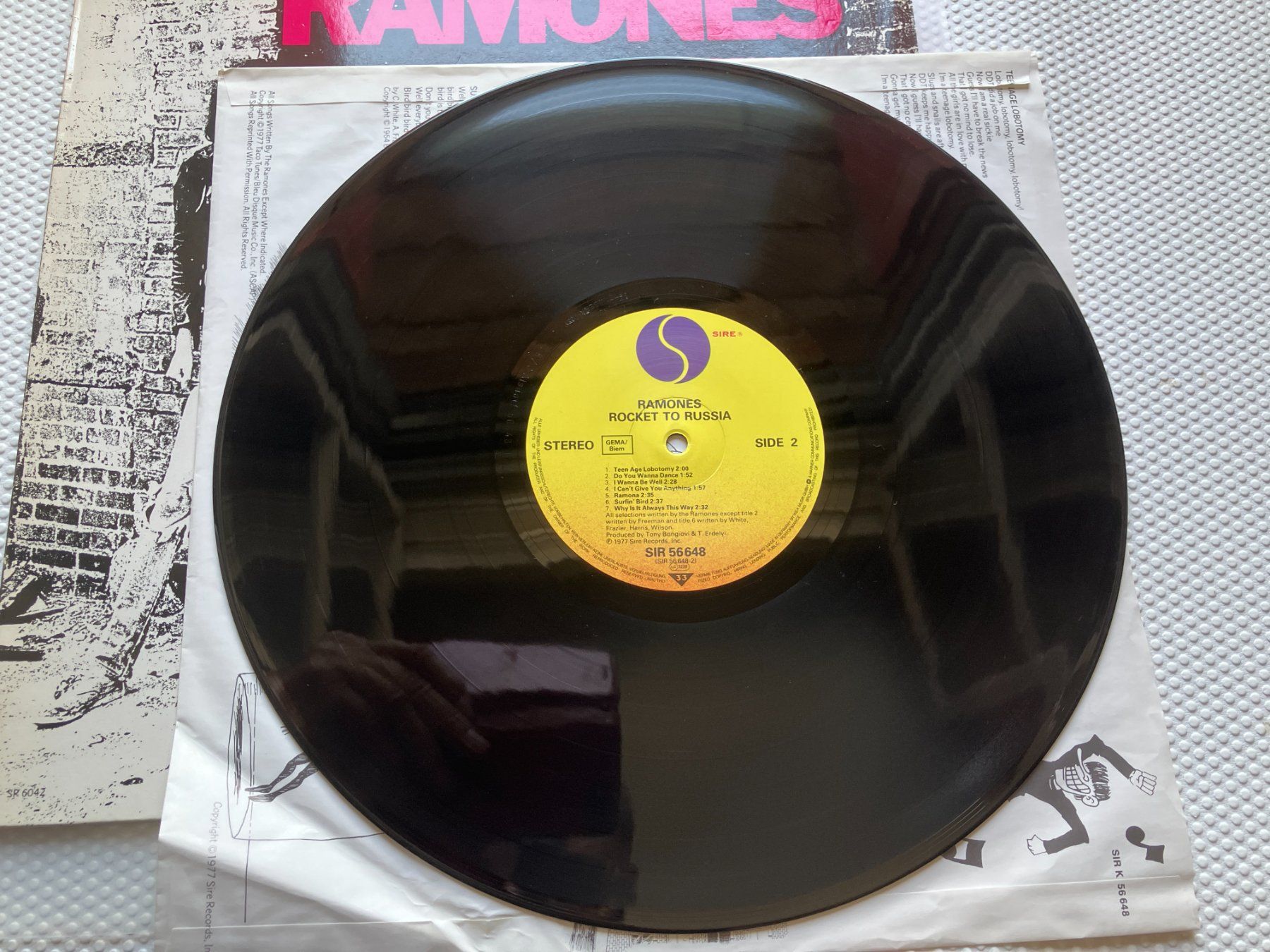 Vinyles: Ramones – D'occasion à Aarwangen par Jukebox3 8