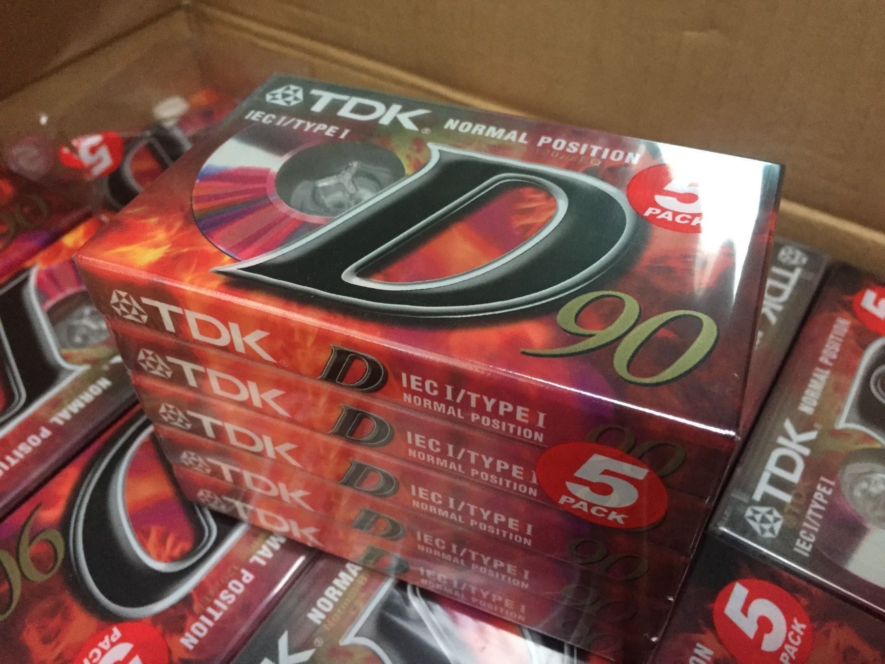 Kompaktkassetten: Kassette TDK IEC TYPE 1 5stk – Neu und originalverpackt aus Winterthur von klassikaudio 1