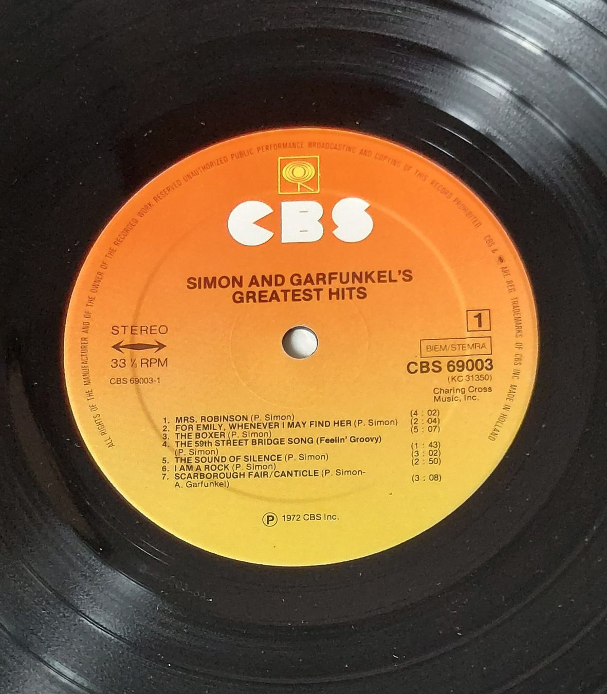 Schallplatten: LP - SIMON AND GARFUNKEL - GREATEST HITS – Gebraucht aus Steckborn von Quo7 1