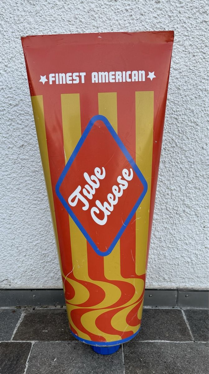 Tutte le decorazioni: Werbe Objekt - Tube – Usato da Lenzburg venduto da Meister_k