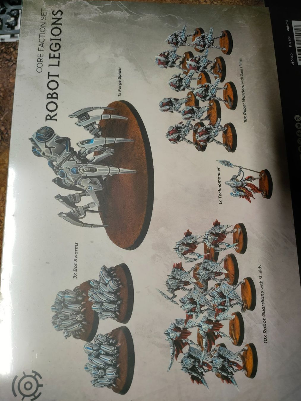 Giochi: Robot Legion OPR One Page Rules, Alternative zu Warhammer – Nuovo e nell'imballaggio originale da Baden venduto da Araneus 2
