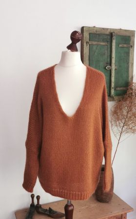 Bohemian Strickpullover one size