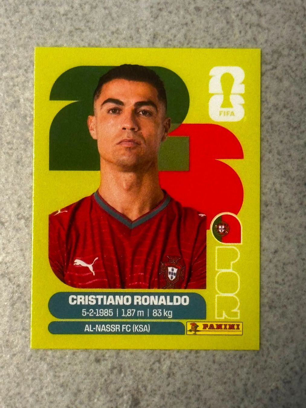 Panini Carte collezionabili: Panini 2026 - Crisitano Ronaldo – Nuovo (secondo la descrizione) da Zürich venduto da shadow1109