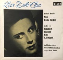 Lisa Della Casa – Strauss/Schubert/Brahms/Wolf (LP, Böhm)