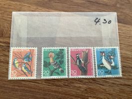 Briefmarken Pro Juventute 1970