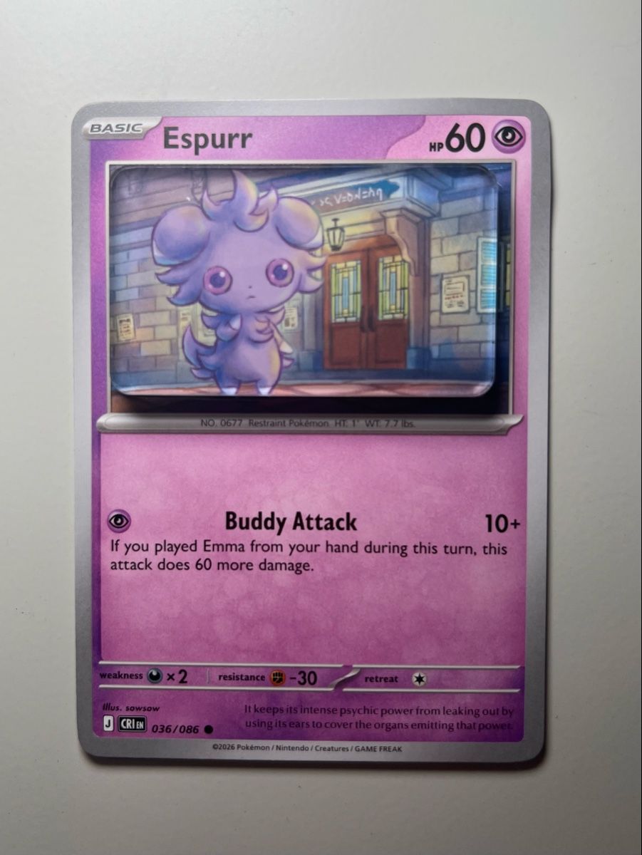 Pokémon Carte collezionabili: Pokemon Espurr Magnet – Nuovo (secondo la descrizione) da Langenthal venduto da EceSuzu 1