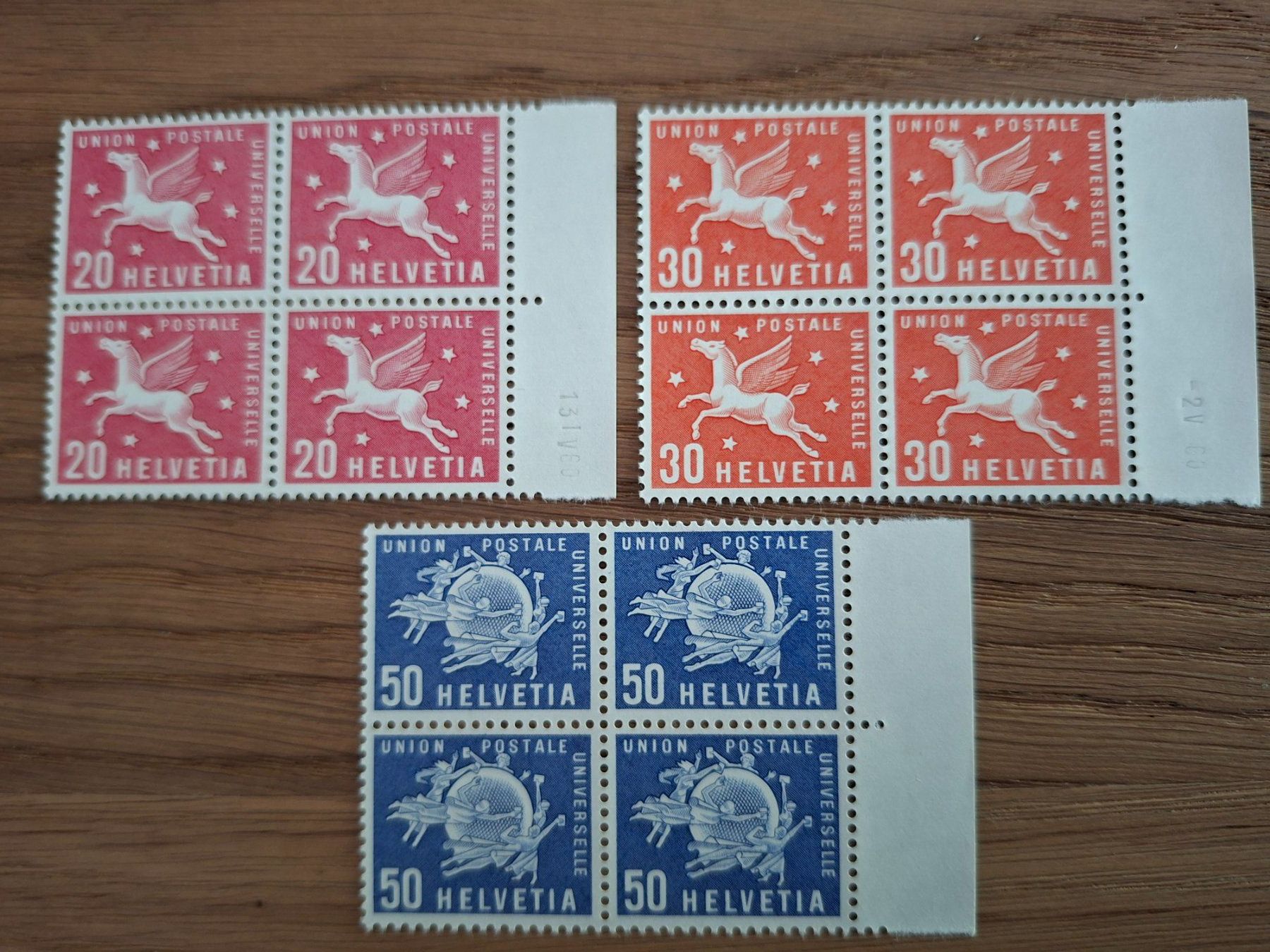 Tous les timbres: Dienstmarken 4er Blocks: UPU – Neuf (Voir description) à Hinterkappelen par 1399