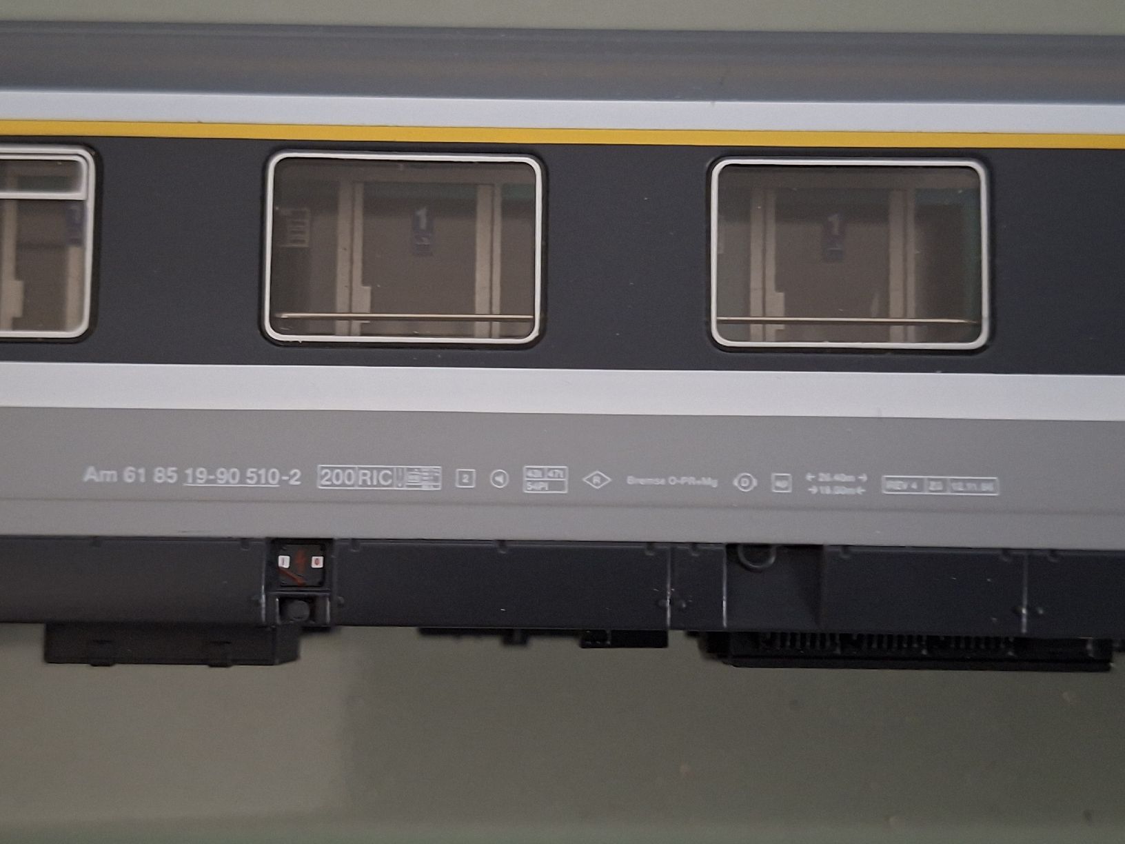 LS Models Modellini di ferrovie: Am EC lsmodels h0 1/87 SBB CFF – Usato da Broc venduto da BoBo11108SE 5