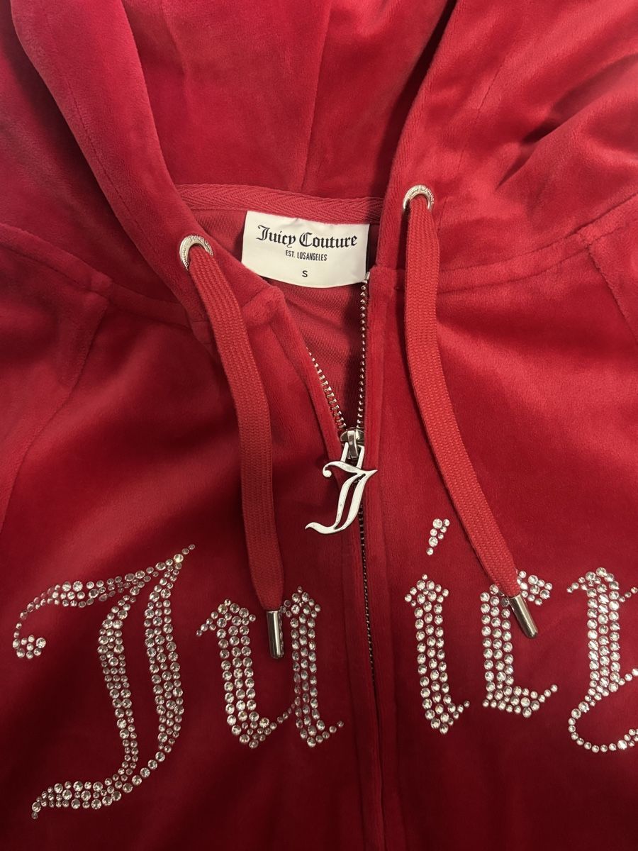 Juicy Couture Jacken & Mäntel: Felpa Juicy rossa – Gebraucht aus Gandria von noe_rpl5 2