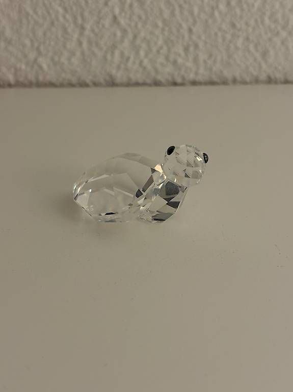 Swarovski Statuette: Swarovski Figur Schildkröte – Usato da Glattfelden venduto da CaptainM12