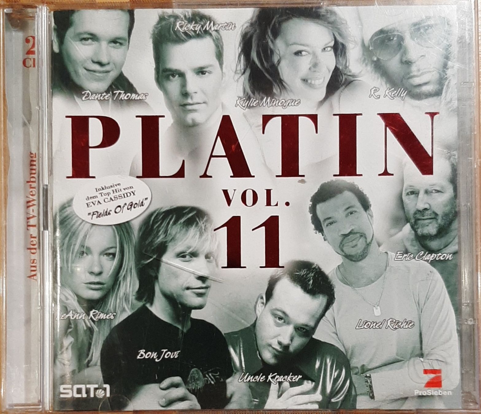 CD: Platin Vol.11 - Album der Megastars, 2CD Hit Sampler 2001 – Usato da Schönenberg TG venduto da breiti12