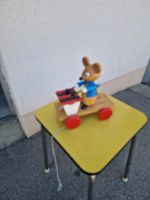 Holzspielzeug Ziehmäuschen mit Glockenspiel gebraucht