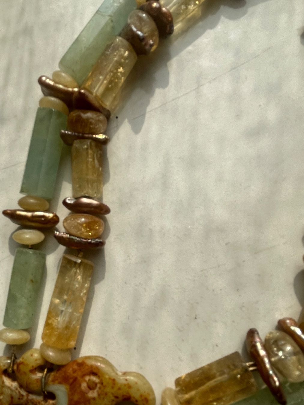 Catenine: Jade - Necklaces - Kette - Collana - Quarzo – Usato da Minusio venduto da Pink222 4