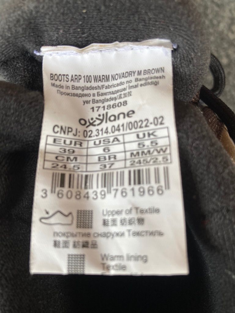 Decathlon Scarpe da donna: QUECHUA, Winterstiefel, braun, wie neu – Usato da Le Châble / VS venduto da Ursaban 4