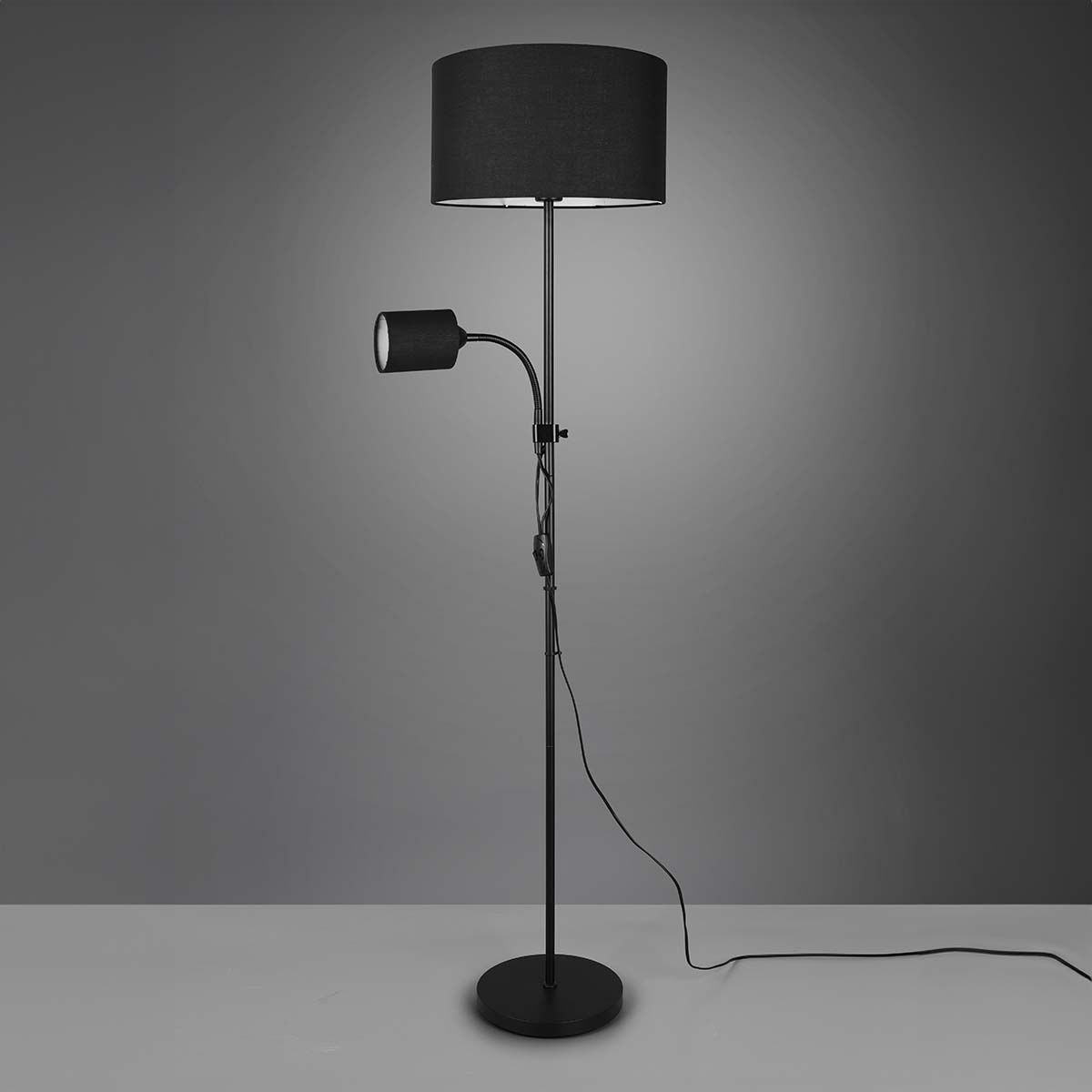 Lampen: Stehleuchte, Schwarz, 160 cm Höhe – Neu (gemäss Beschreibung) aus Kreuzlingen von Smart-Light 3