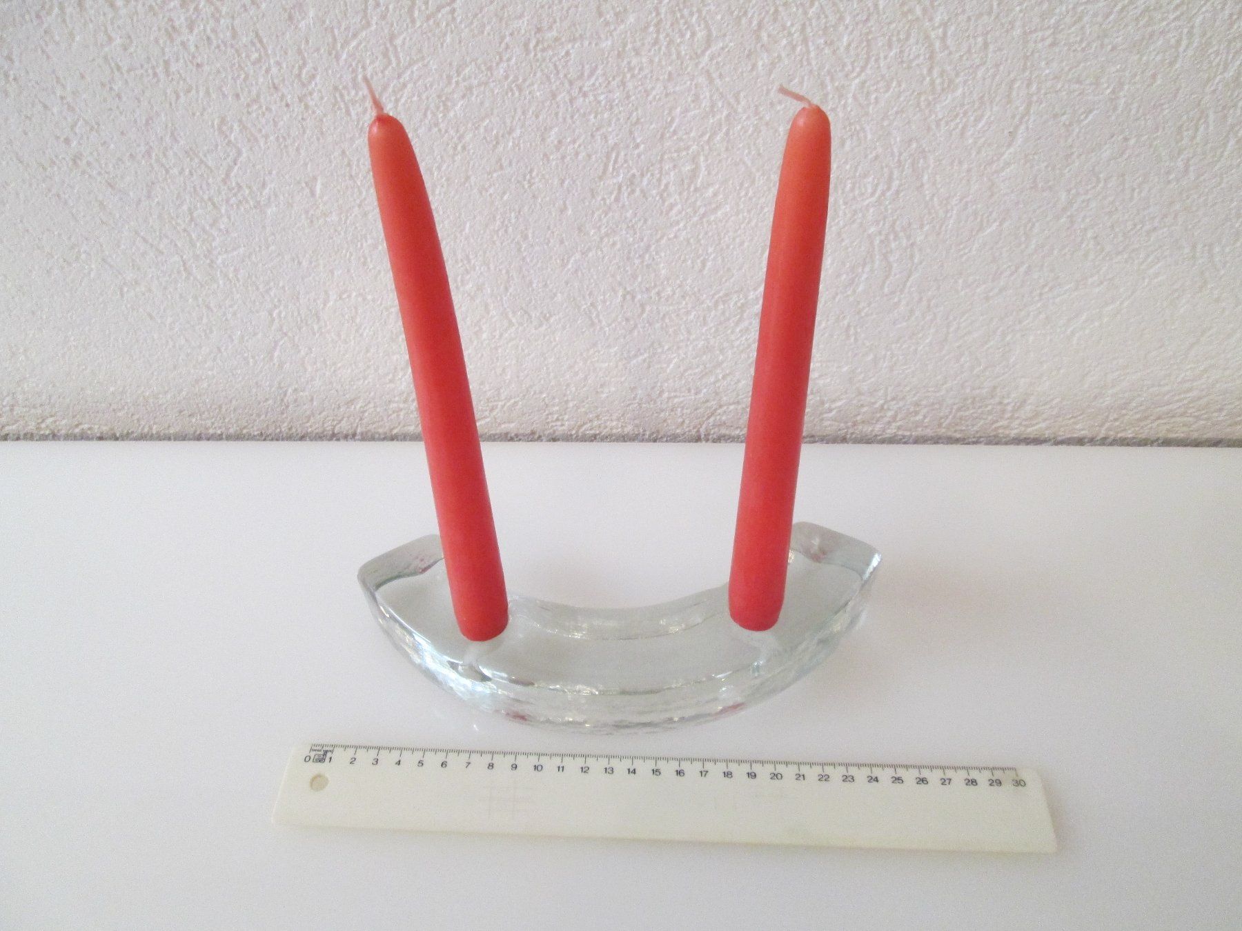 Glasi Hergiswil Portacandele: Kerzenständer von der Glasi Hergiswil – Usato da Movelier venduto da KRASI61 3