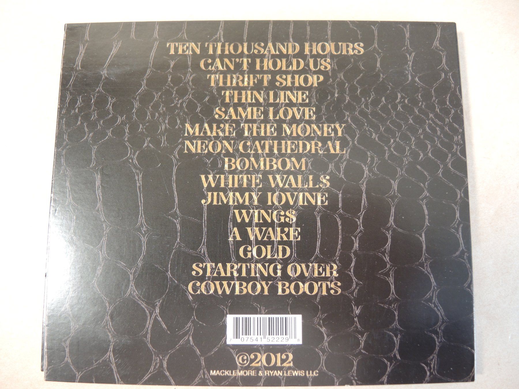 CD: Macklemore & Ryan Lewis - The Heist CD – Usato da Rorschach venduto da maeck8 3