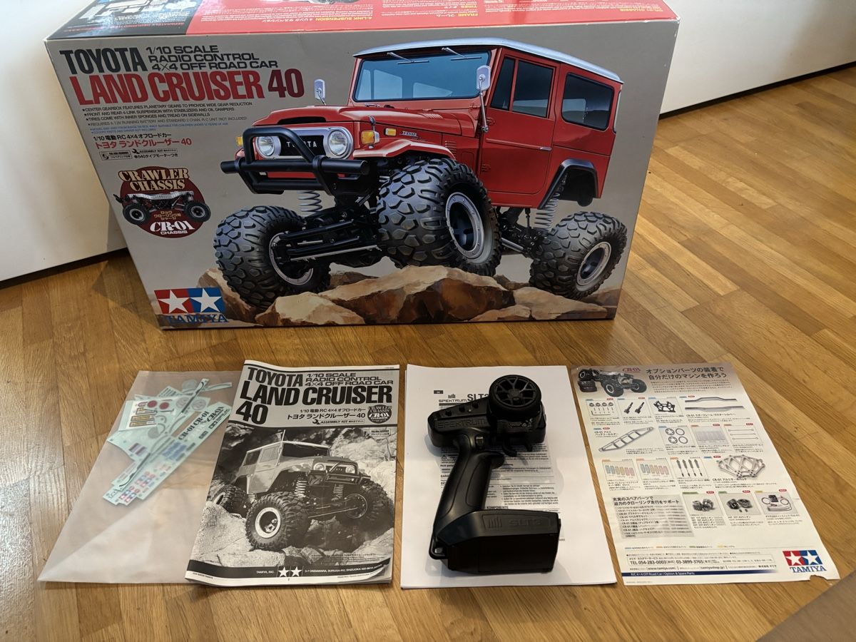 Tamiya Modellismo RC: Tamiya Crawler Land Cruiser 40 / CR-01 Chassis – Nuovo (secondo la descrizione) da Bad Zurzach venduto da Zahnd2 7