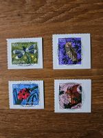 Satz Symbolik der Tierwelt aus Bogen, Vollersttagstempel