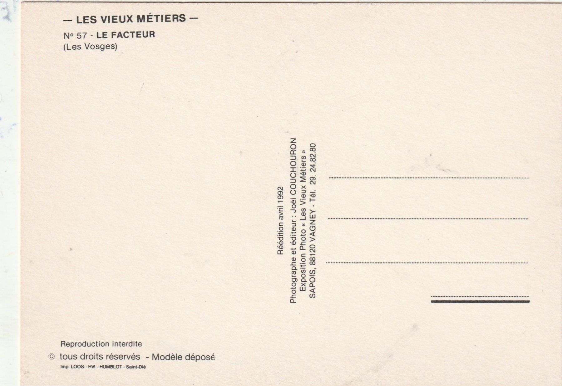 Cartoline postali: Die alten Zeiten – Usato da Lumbrein venduto da made02 1
