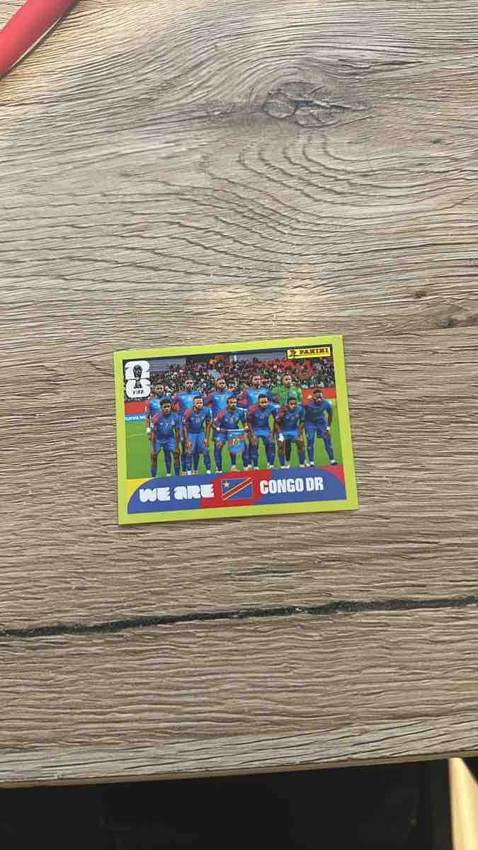 Panini Carte collezionabili: Panini Sticker Congo DR WE ARE neuwertig – Usato da Ostermundigen venduto da Tcg-Lego-Store